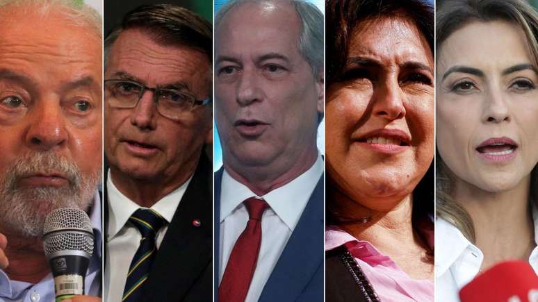 Lula, Bolsonaro, Ciro, Tebet e Soraya aparecem nas pesquisas