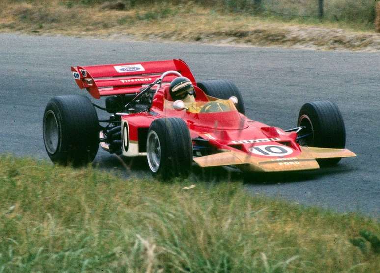 Jochen Rindt com o Lotus 72C no GP da Holanda