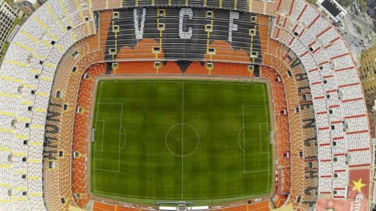 Estádio do Valência será reformado para o Mundial de 2030 (Foto: Divulgação)