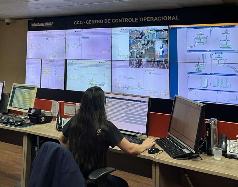 Centro de Controle Operacional respons&aacute;vel pelas bagagens.