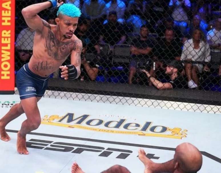 Parceiro de treinos de Charles do Bronx brilhou no Contender Series e foi contratado pelo UFC (Foto: Divulgação/UFC)