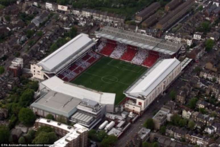 Estádio de Highbury, em Londres (Divulgação)