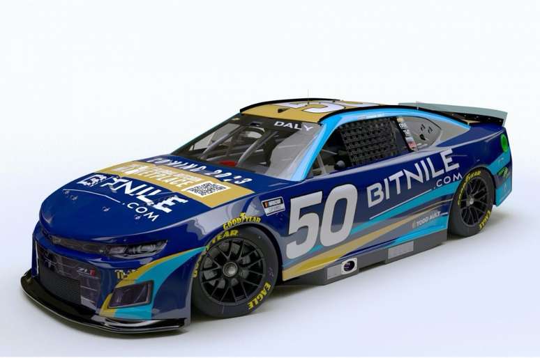 O carro de Conor Daly para a estreia na Nascar 