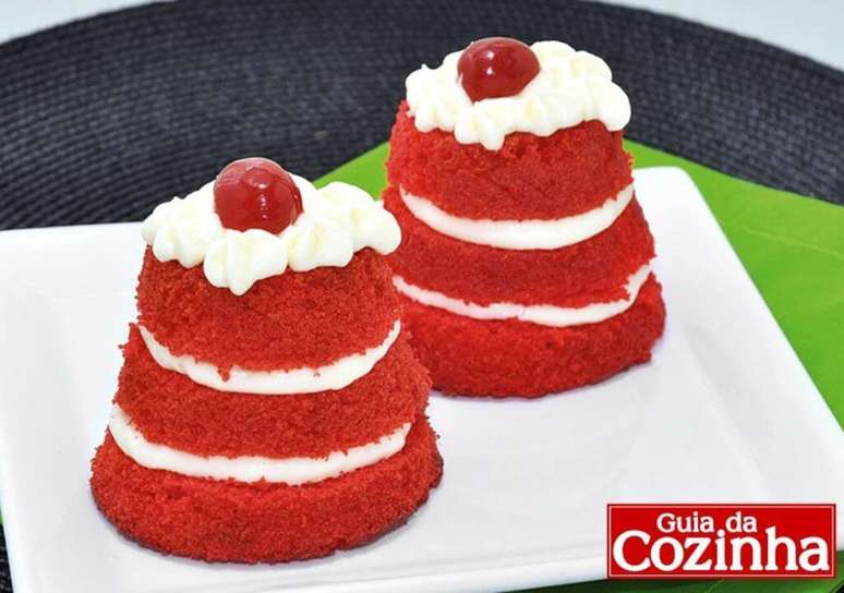 O cupcake pelado de red velvet – Foto: Guia da Cozinha