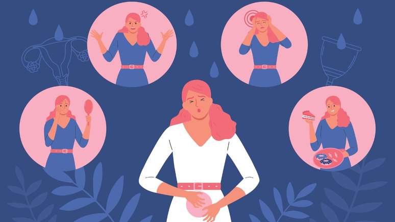 Os sintomas da menstruação podem comprometer a qualidade de vida –