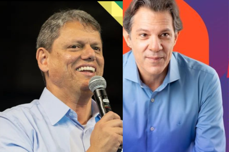 Haddad e Tarcisio.