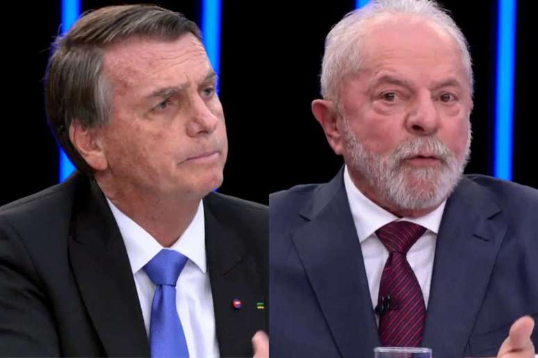 Bolsonaro e Lula.