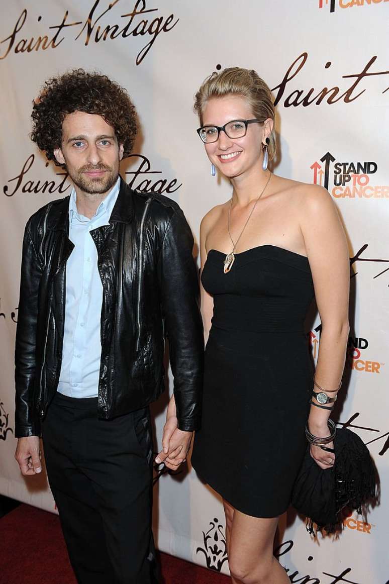 Isaac Kappy com namorada em evento beneficente em Hollywood, em mar&ccedil;o de 2012