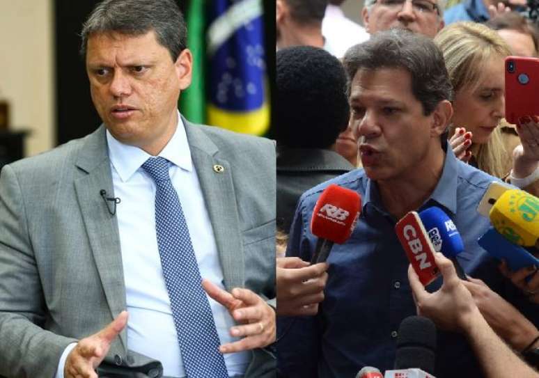 Tarcisio e Haddad v&atilde;o para o segundo turno em S&atilde;o Paulo