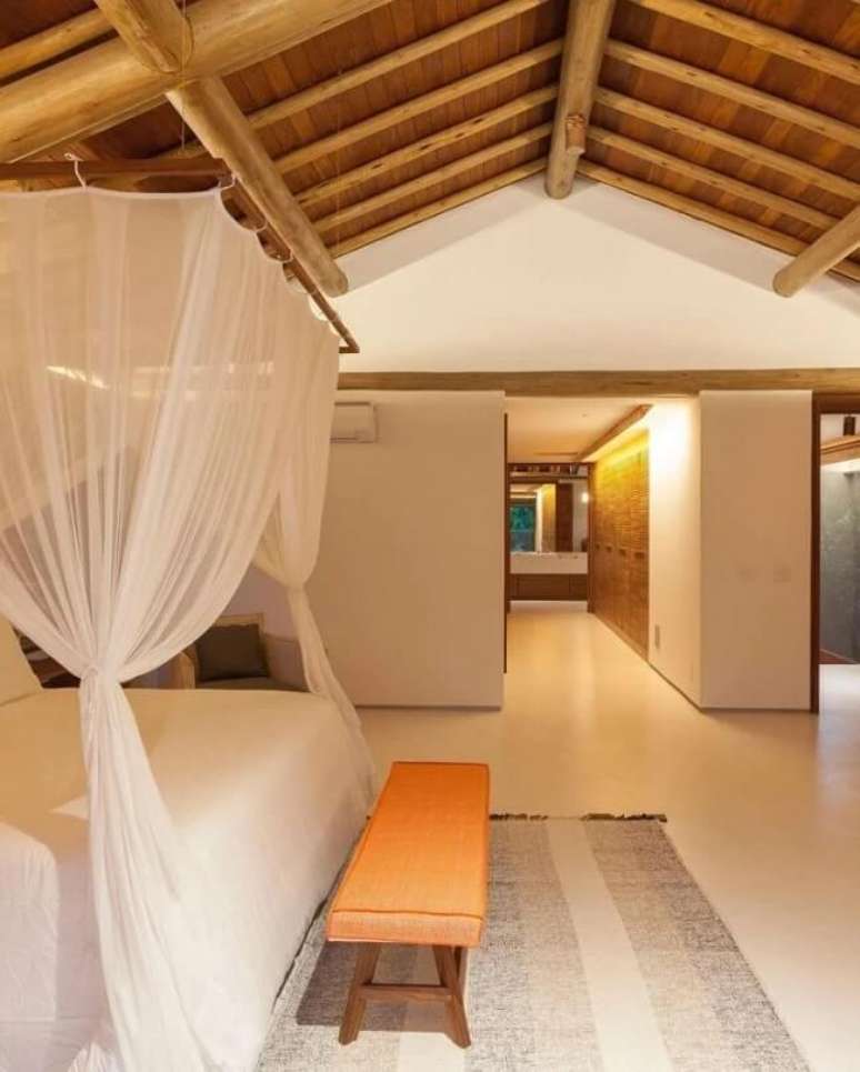 22. O piso cimento queimado branco dispensa o uso de rejuntes. Fonte – DB Arquitetos