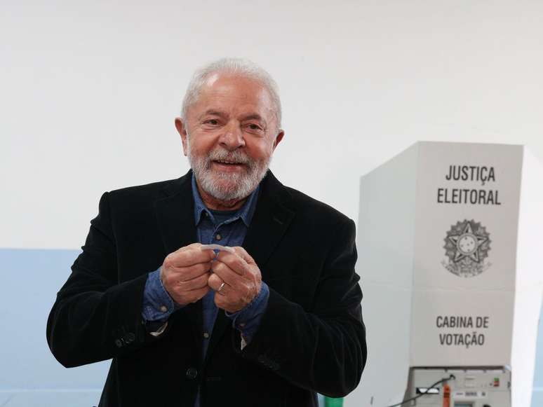 Voto de Lula.