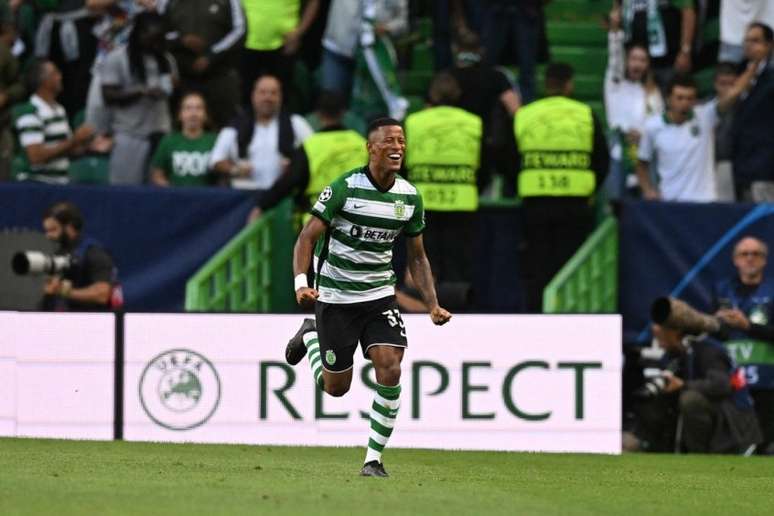 Sporting busca manter a boa fase na Champions (Foto: PATRICIA DE MELO MOREIRA / AFP)