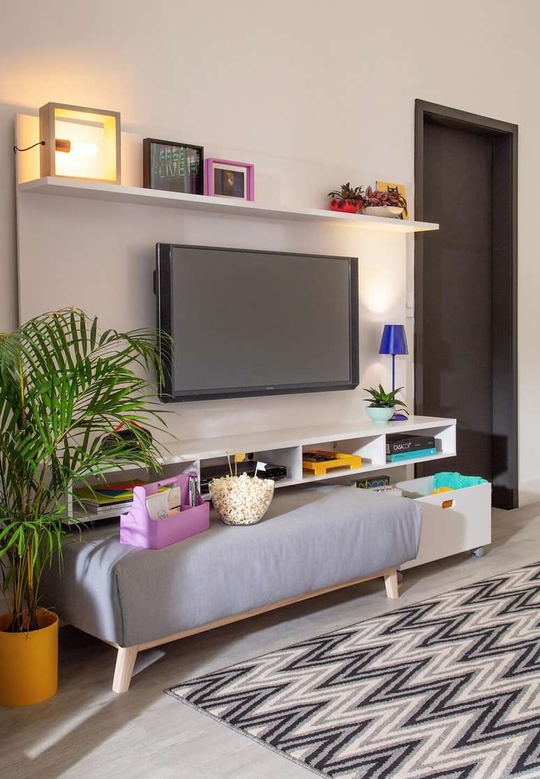 5. A ilumina&ccedil;&atilde;o traz um charme especial para o ambiente. Fonte &ndash; Tok&Stok