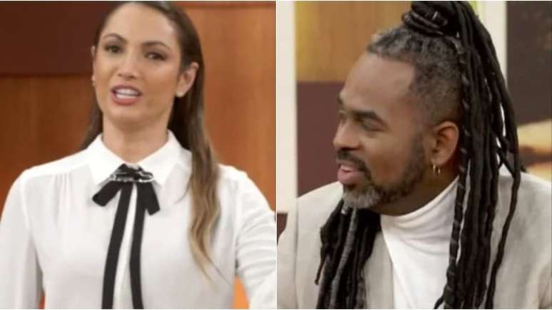 Patrícia Poeta e Manoel Soares apresentam juntos o programa 'Encontro', da TV Globo