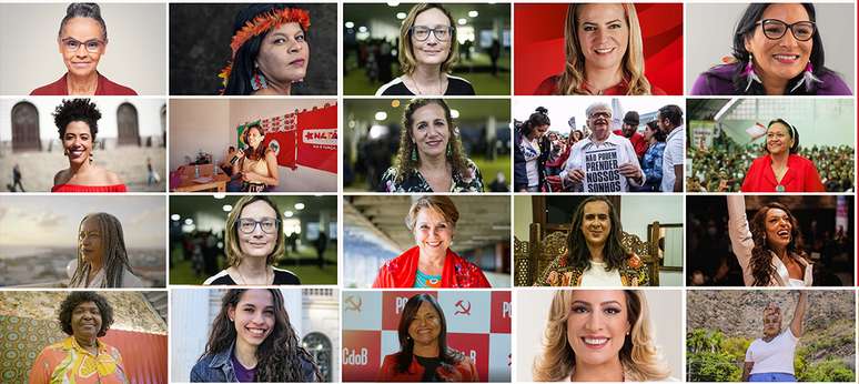 Candidatas eleitas ao Congresso Nacional. 