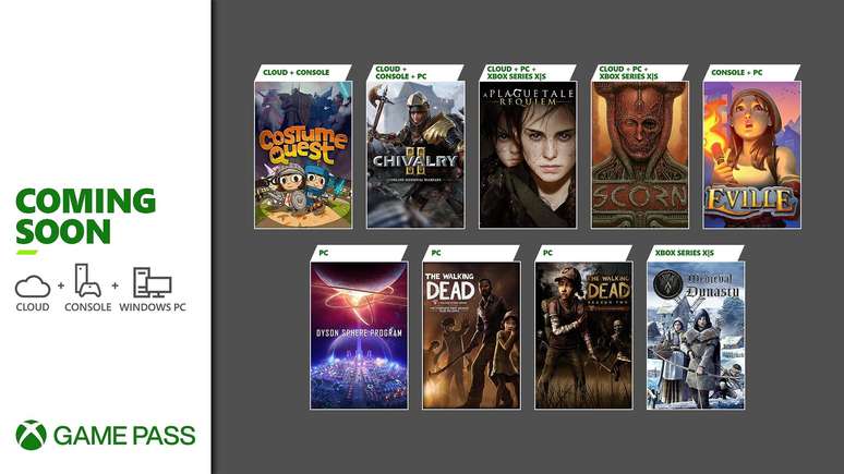 Xbox: veja quais jogos chegam ao Games with Gold em fevereiro de 2022