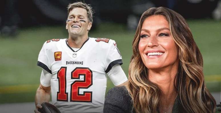 Tom Brady é astro da NFL; com Gisele, atleta formou um dos casais mais conhecidos do mundo (Reprodução / Twitter / Clutch)