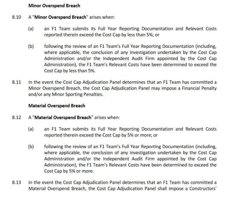 Eis o extrato do regulamento que define o que &eacute; Brecha Pequena e Brecha Grande