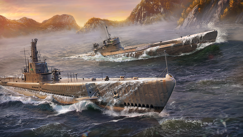 Submarinos são grande novidade da atualização de World of Warships