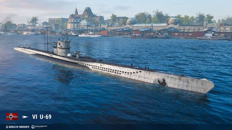 Submarinos americanos e alem&atilde;es em World of Warships