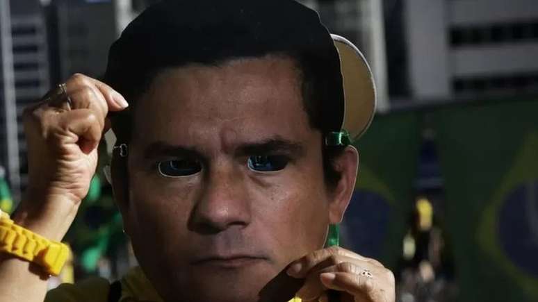 Agora senador eleito do Paraná pelo União Brasil, Moro declarou apoio à reeleição de Bolsonaro