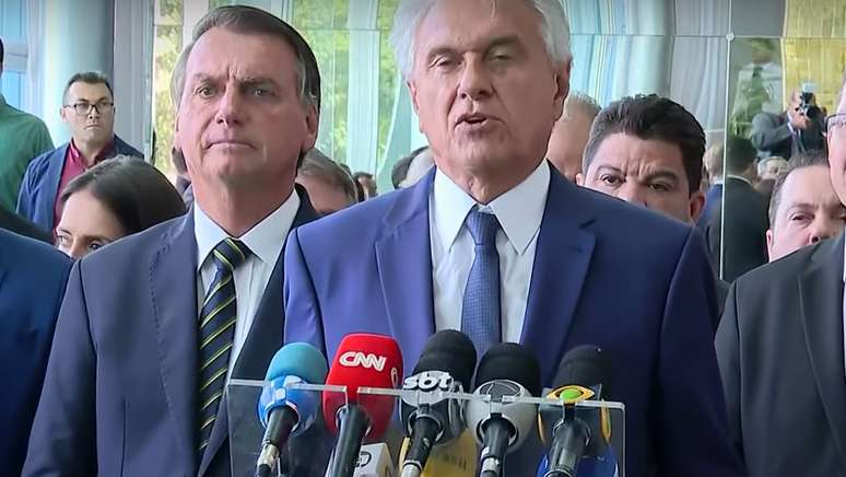 Ronaldo Caiado declara apoio a Jair Bolsonaro