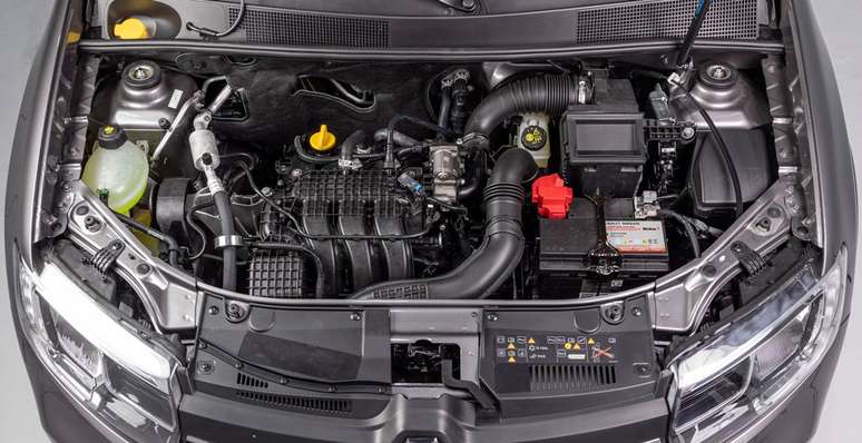 Motor 1.0 de três cilindros gera 82 cv com etanol.