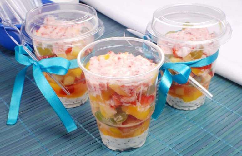 Salada de frutas energética e saudável – Foto: Guia da Cozinha