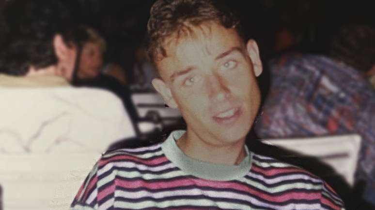 Michael quando jovem. Ele morreu em 26 de maio de 1995, exatamente uma semana antes do anivers&aacute;rio de 26 anos