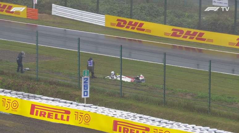 Schumacher causou novos danos &agrave; Haas ap&oacute;s batida durante o TL1 em Suzuka 