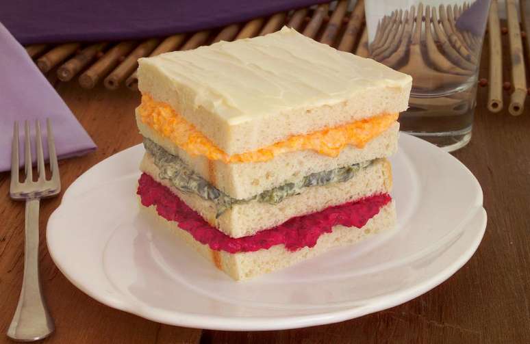 Uma &oacute;tima op&ccedil;&atilde;o salgada para as crian&ccedil;as, o lanche colorido &ndash; Foto: Guia da Cozinha