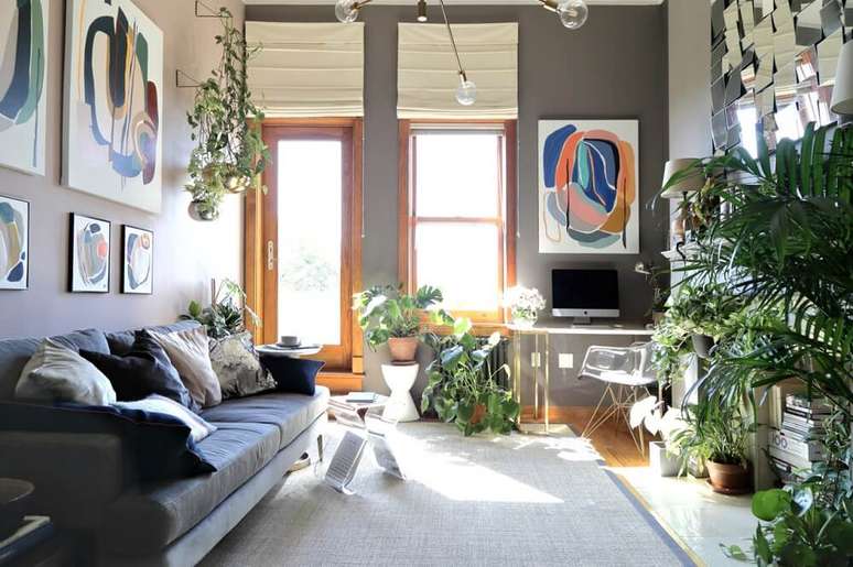 Utilize ao menos tr&ecirc;s tons de cores na decora&ccedil;&atilde;o do seu ambiente.