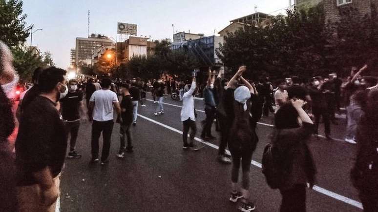 Protestos tomaram a capital do país, Teerã