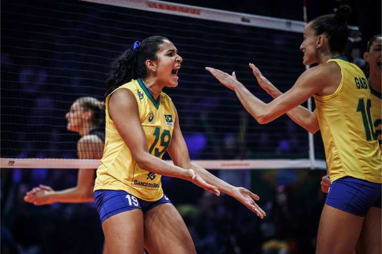 Brasil x Bélgica - 08/10/2022 - Mundial de Vôlei