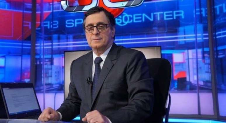 Antero Greco é figura marcante do SportsCenter (Foto: Reprodução/ESPN)