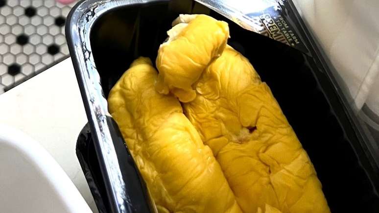 Em Cingapura, voc&ecirc; pode comprar duri&atilde;o por meio de um aplicativo e receber em casa