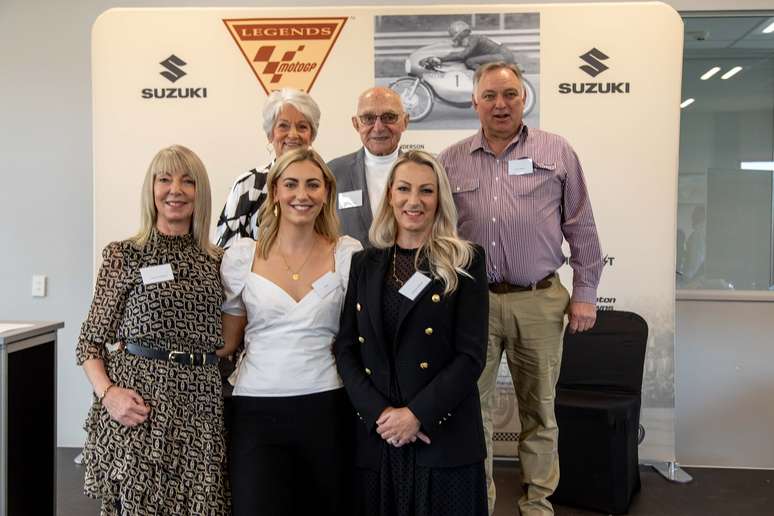 Hugh Anderson entrou para o rol das Lendas da MotoGP em uma cerim&ocirc;nia na Nova Zel&acirc;ndia 