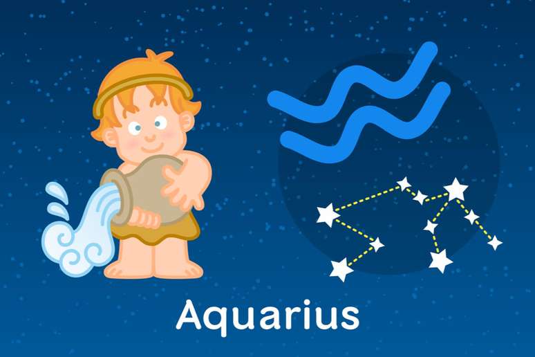 A crian&ccedil;a de Aqu&aacute;rio 