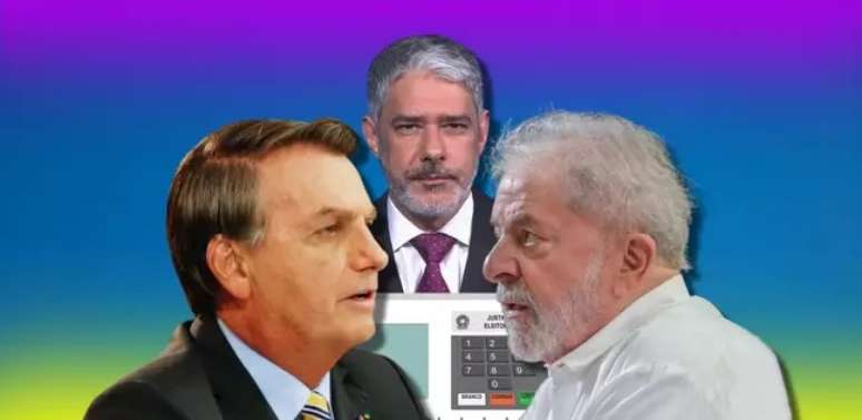 Bonner tem sido duramente criticado por Bolsonaro, enquanto Lula recua nos ataques