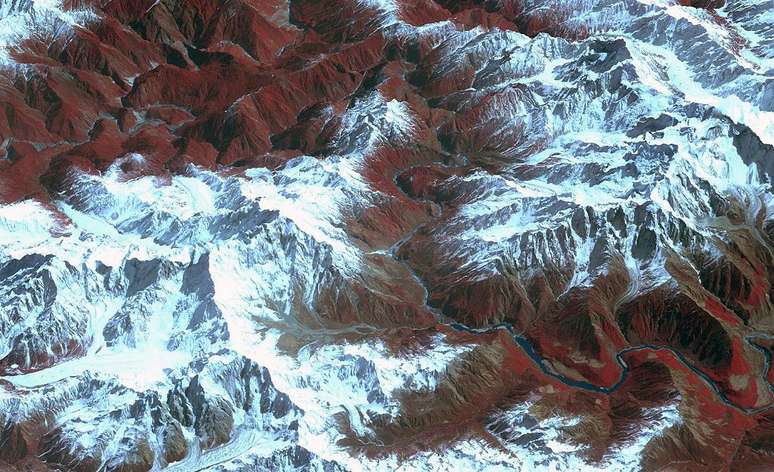 Acredita-se que existam 108 'beyuls', mas a maior parte deles ainda n&atilde;o foi revelada; na imagem, Yarlung Tsangpo, o c&acirc;nion mais profundo da Terra