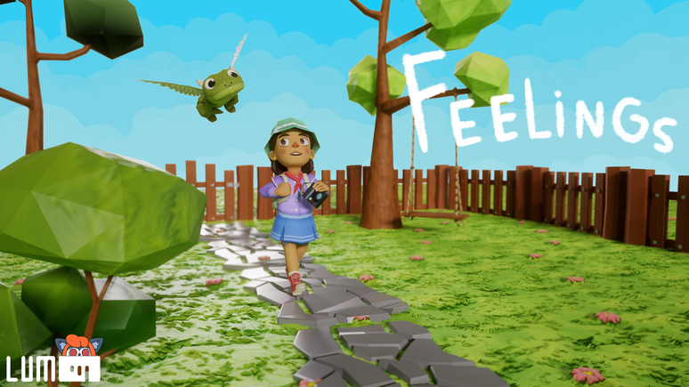 Feelings é um plataforma 3D com temática densa, mas visual fofo