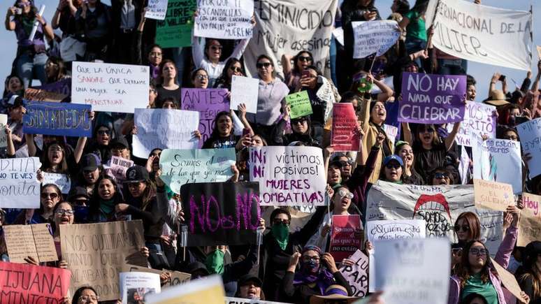 No M&eacute;xico, mais de 2 mil mulheres foram mortas at&eacute; agora este ano