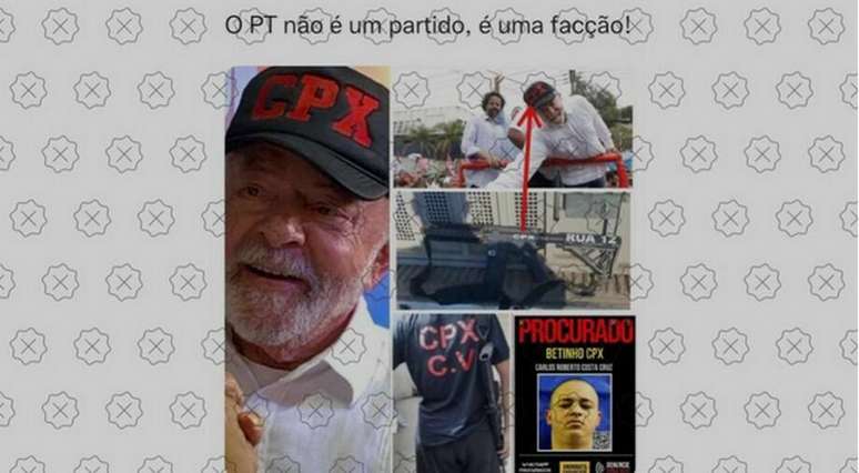 Posts enganam ao sugerir que CPX é uma sigla relacionada ao crime organizado