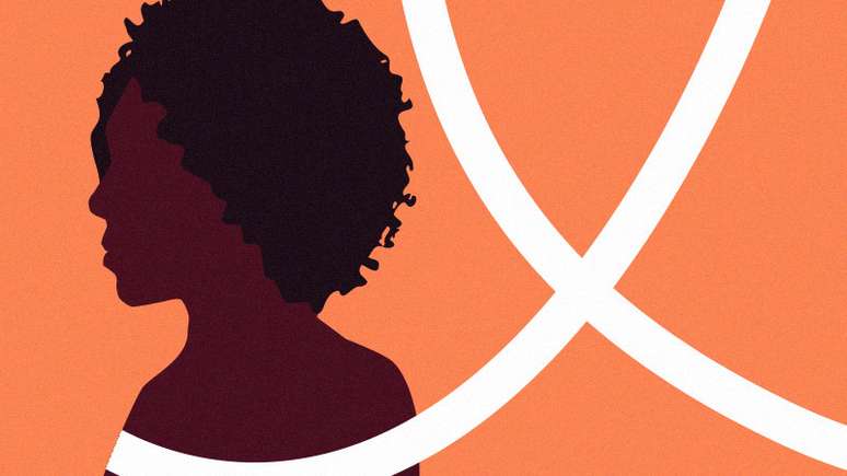 Mulher negra e o símbolo da conscientização sobre o câncer de mama
