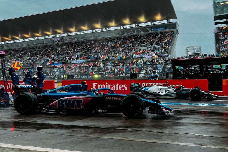 Alpine recuperou o quarto lugar no Japão, mas deu de ombros para a briga contra a McLaren 