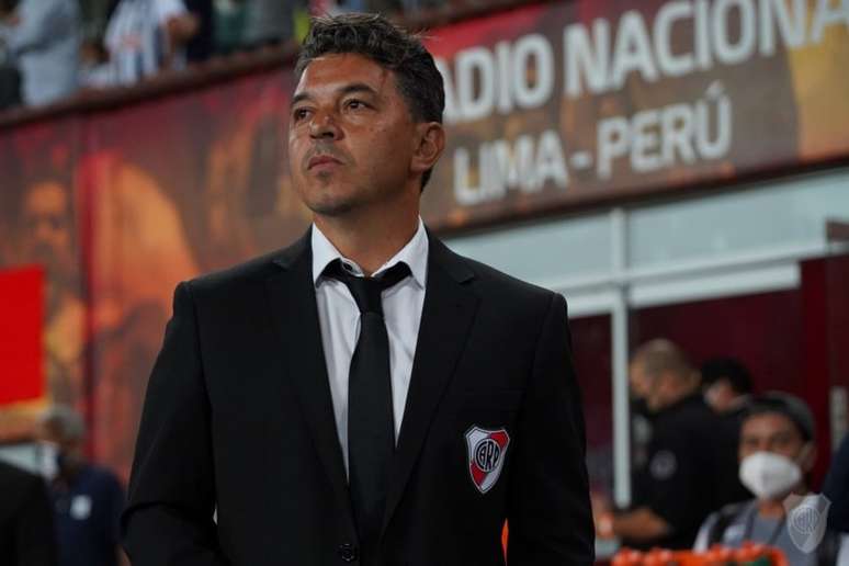 Marcelo Gallardo fez história no comando do River Plate (Foto: Diego Haliasz / River Plate)