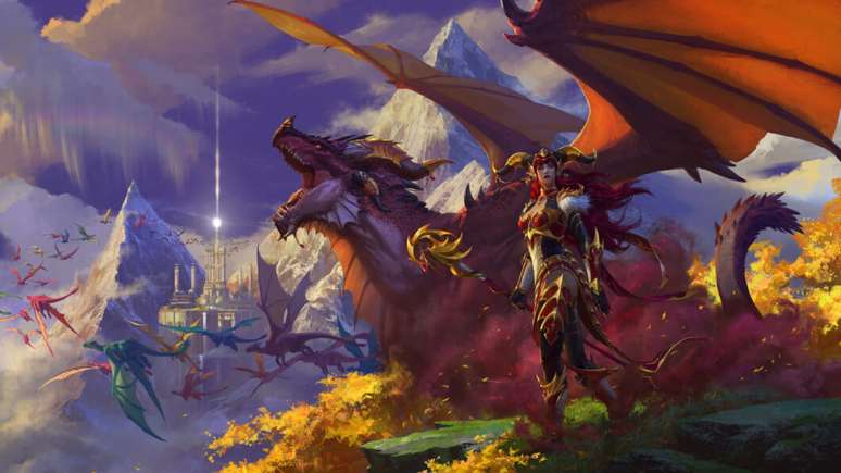 World of Warcraft receberá expansão Dragonflight em novembro