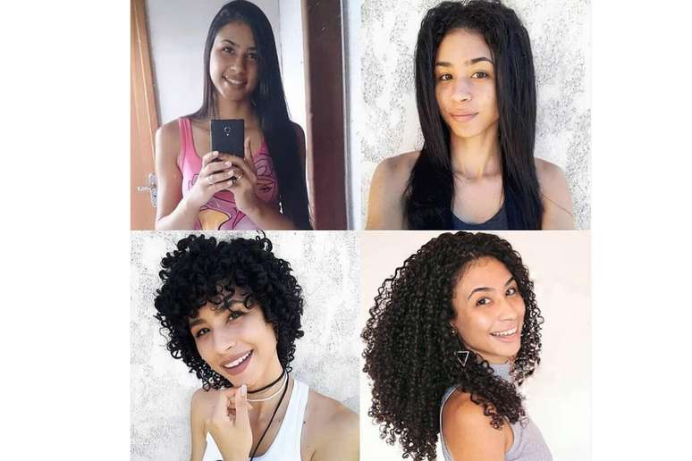 A influenciadora digital Ludmila Reis tamb&eacute;m passou pela transi&ccedil;&atilde;o capilar 