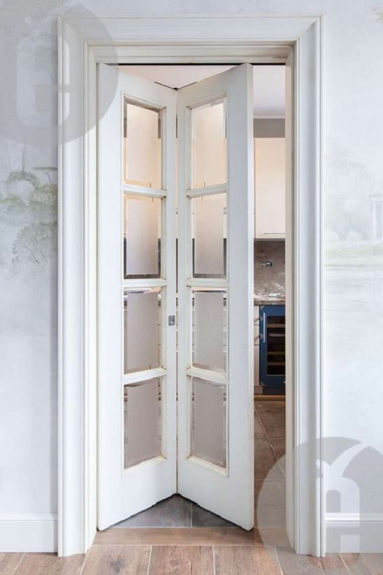 34. Porta camar&atilde;o de vidro para cozinha &ndash; Foto Art Doors