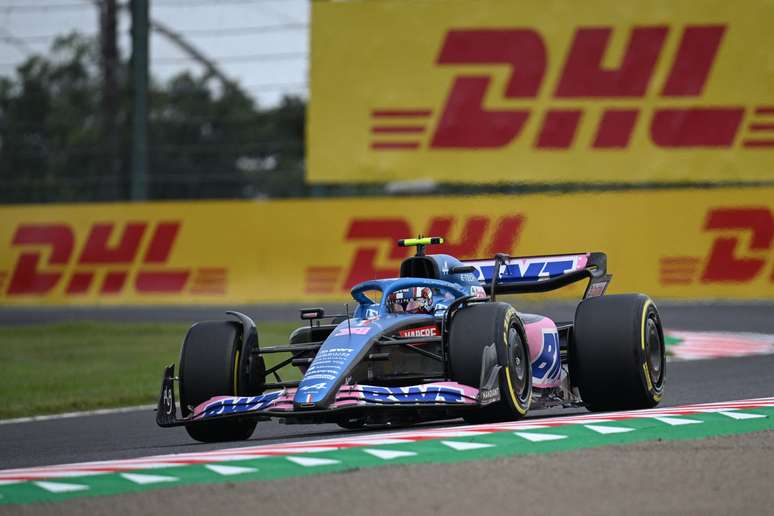 Ocon viu novo assoalho da Alpine funcionar no Japão e alcançou melhor resultado de 2022 